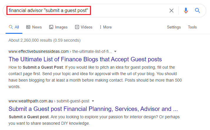 Submit a guest post