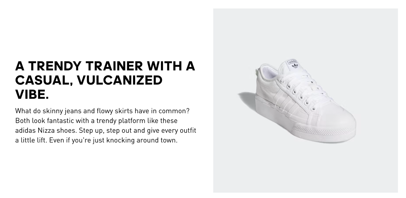 an optimized and engaging product description for shoes