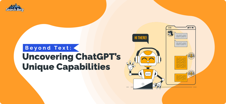 An illustration depicting the AI uses of ChatGPT