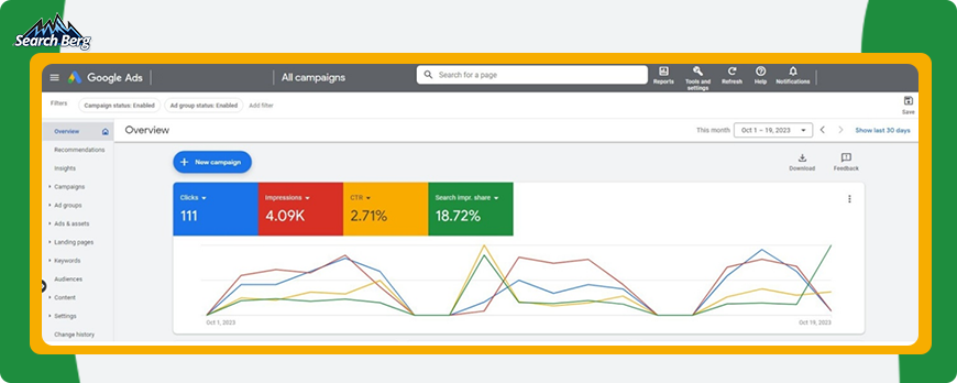 The Google Ads Dashboard