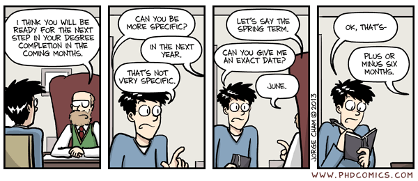 a comic strip on specificity