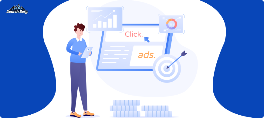 a concept illustration of click-through rate