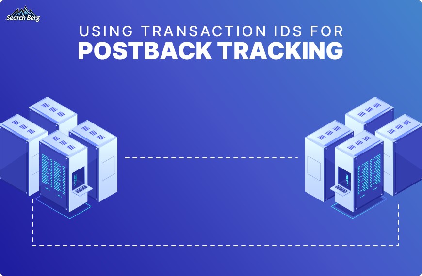 An illustration of the tracking process using Postback URLs and ID.