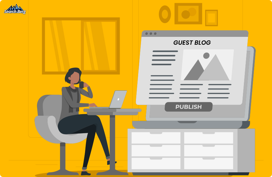 a digital marketing expert publishing a guest blog for a client