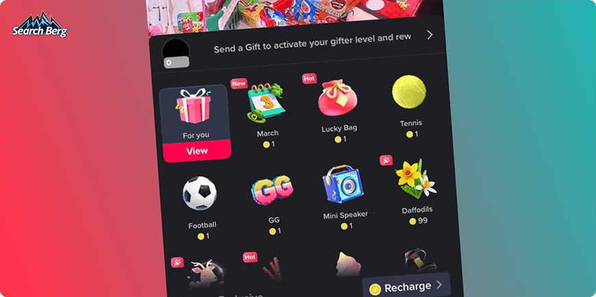 TikTok's Live Gifts and Diamonds