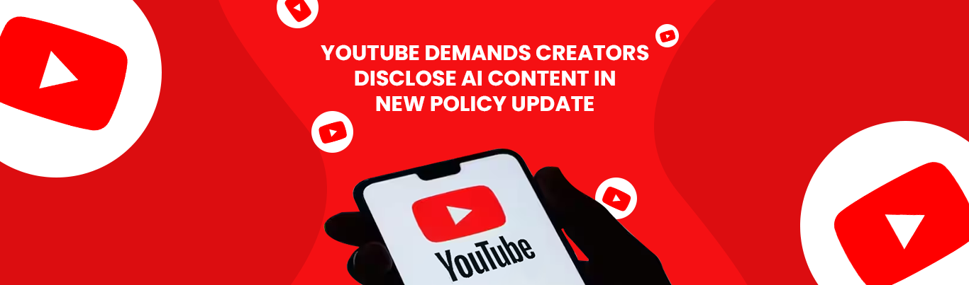 YouTube introduces an AI disclosure tool for creators