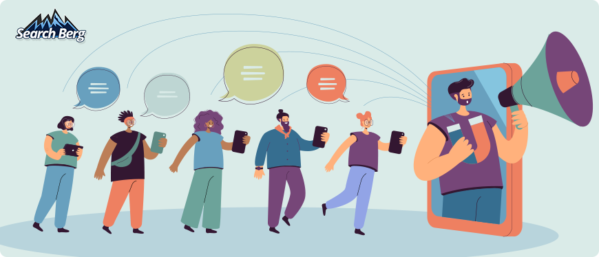 A graphic of how micro-influencers attract users.