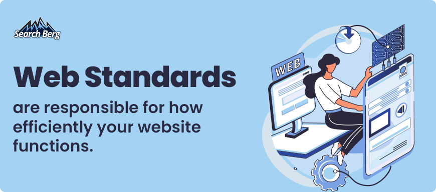 A graphic about web standards.