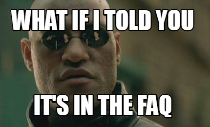 Question answer meme 