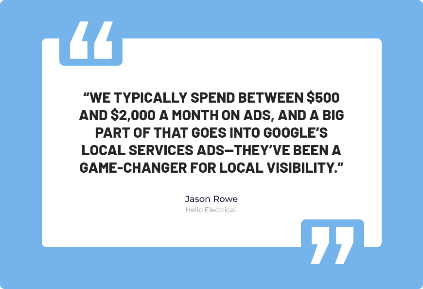 Business owner quote 