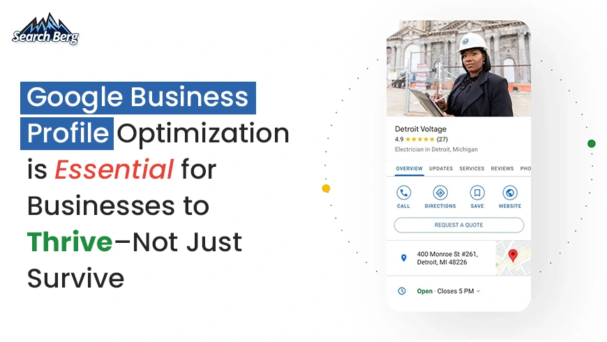 A graphic about Google Business Profile