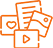 compelling content icon